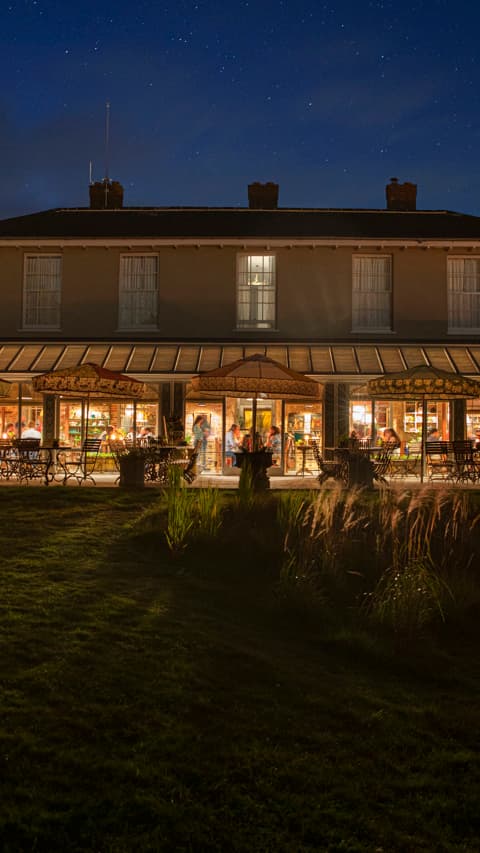 The Pig in the South Downs — interior and exterior view 35