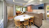 Center Parcs Treehouses — interior and exterior view 35