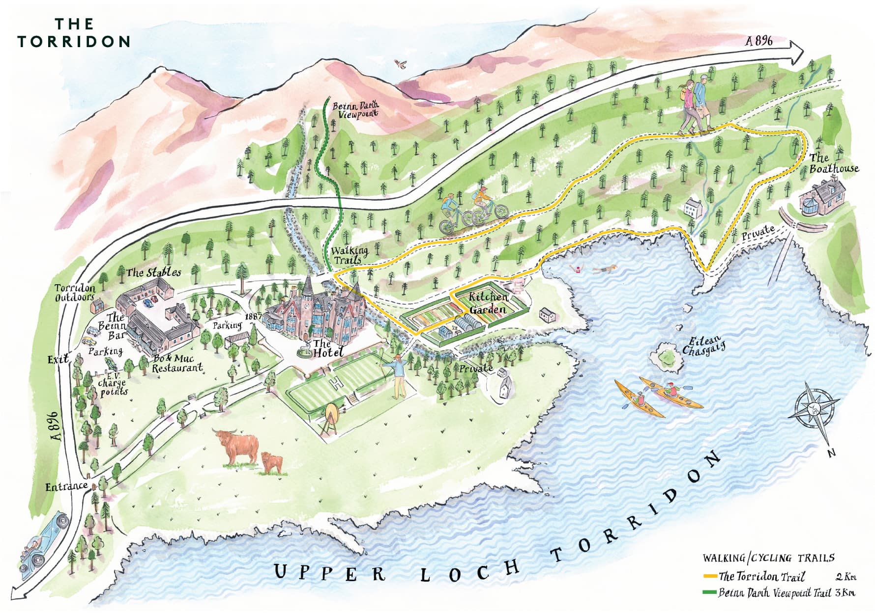 The Torridon — interior and exterior view 22