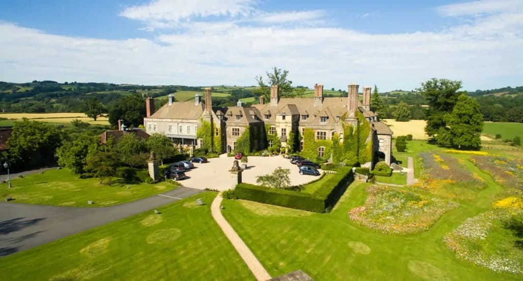Llangoed Hall — interior and exterior view 12