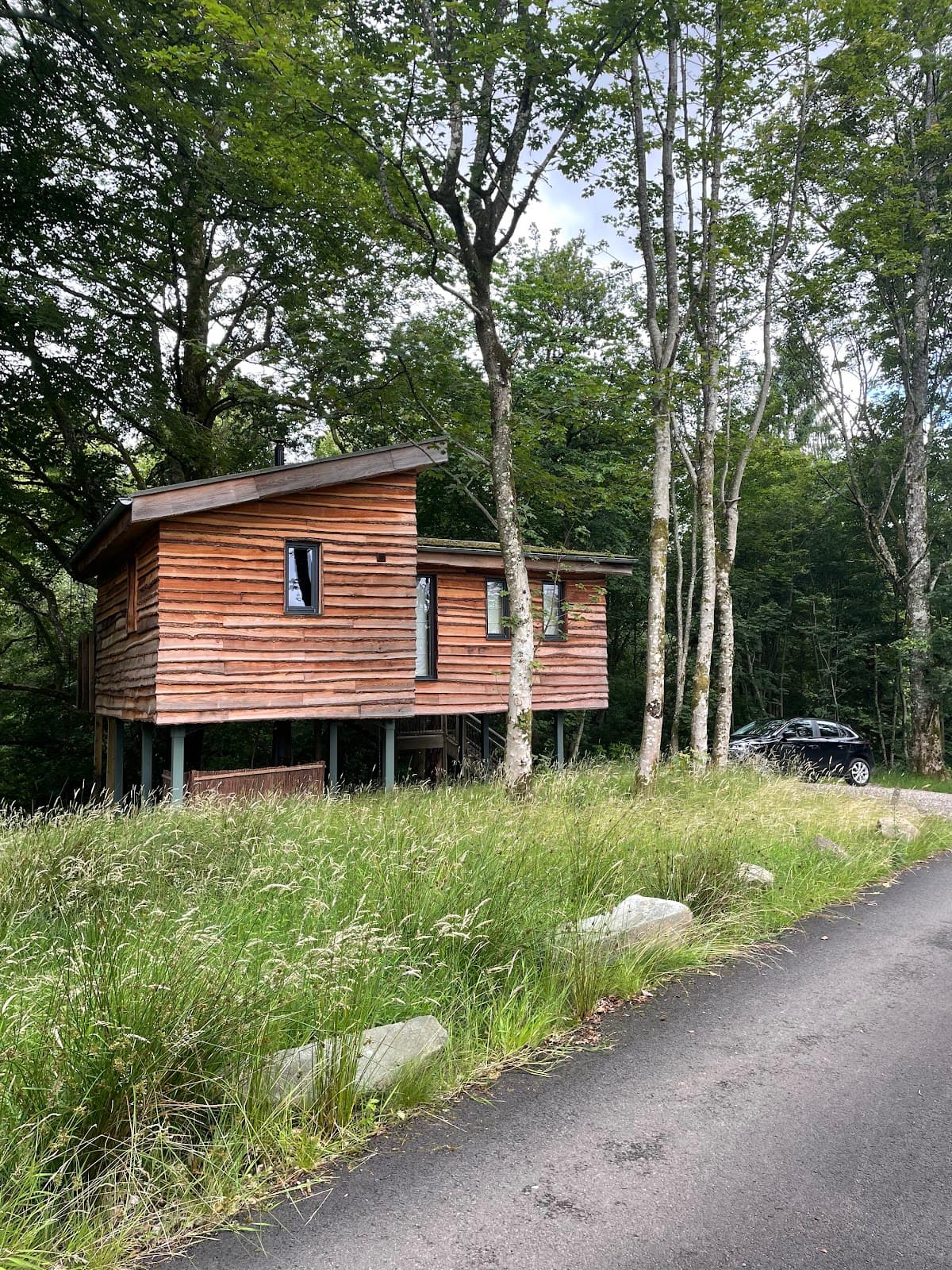 Lanrick Treehouses — interior and exterior view 6