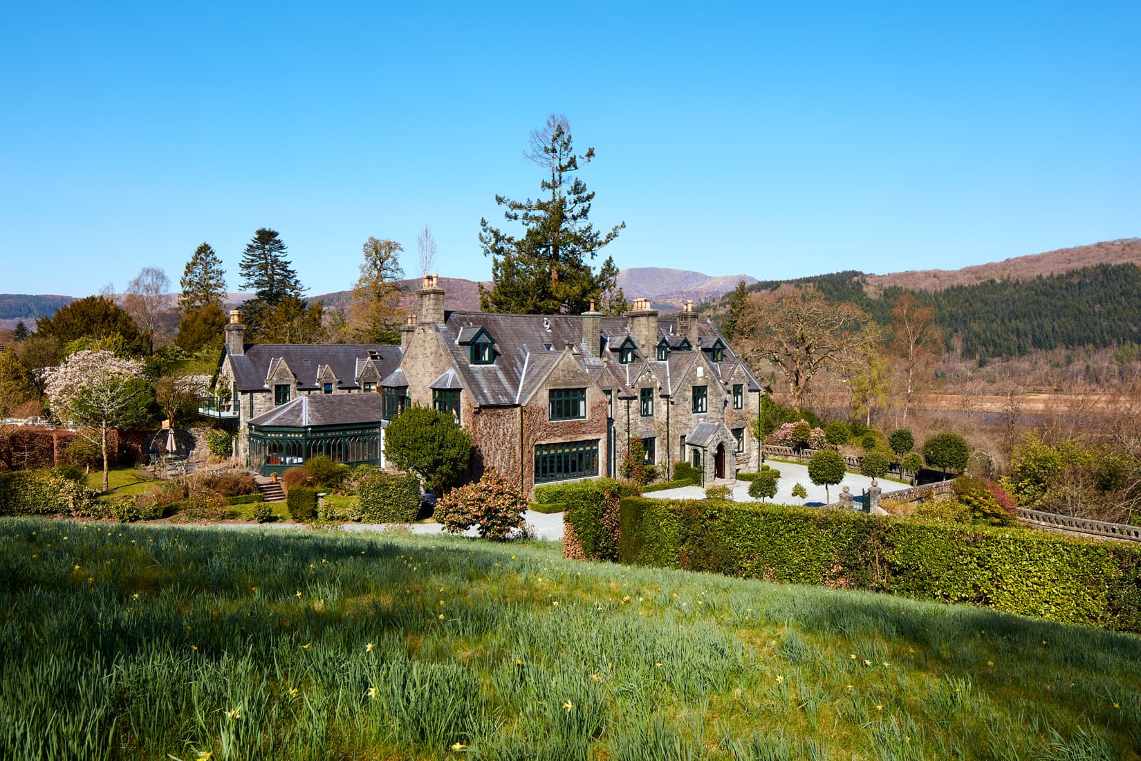 Penmaenuchaf Hall — interior and exterior view 20