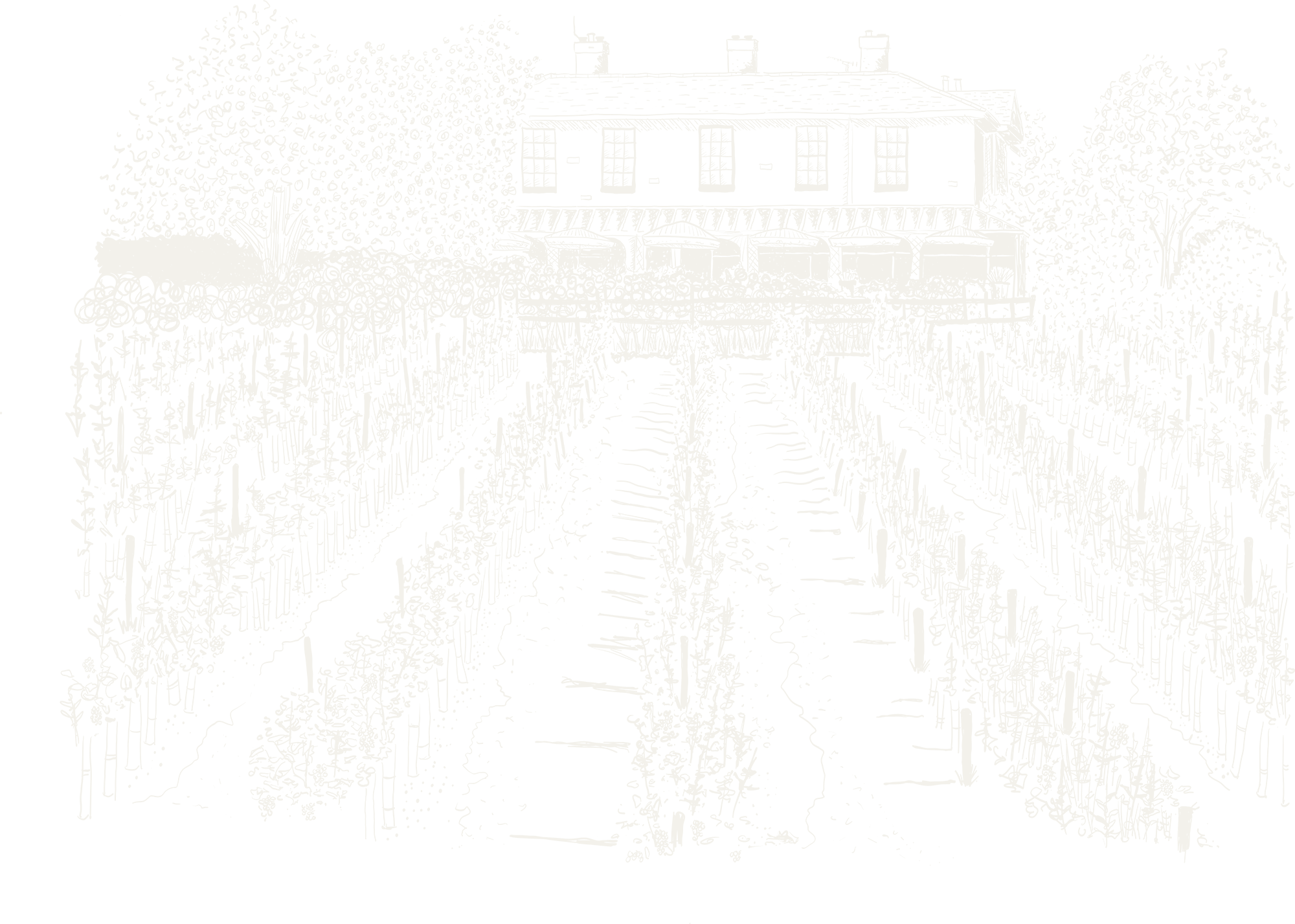 The Pig in the South Downs — interior and exterior view 8