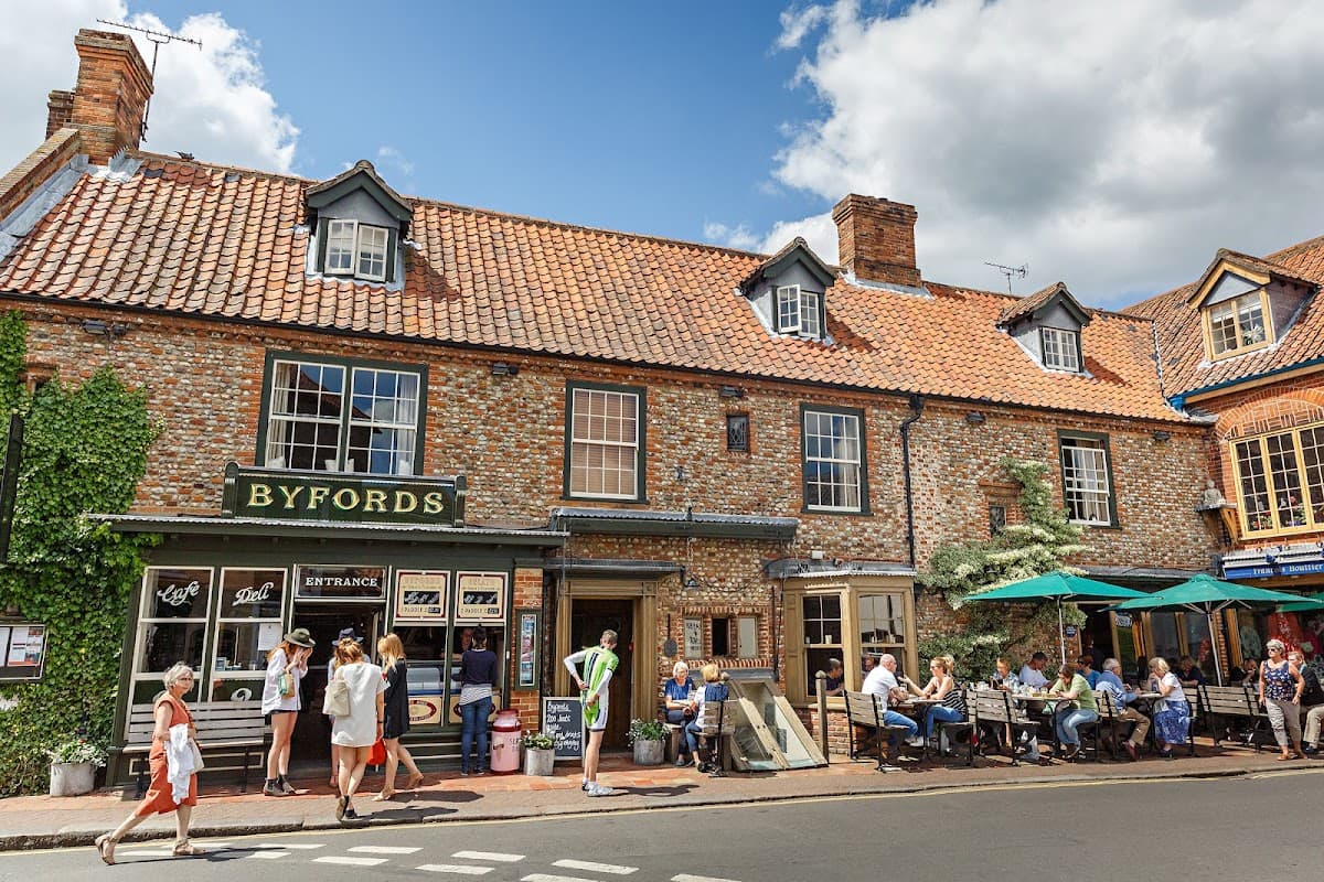 Byfords — interior and exterior view 4