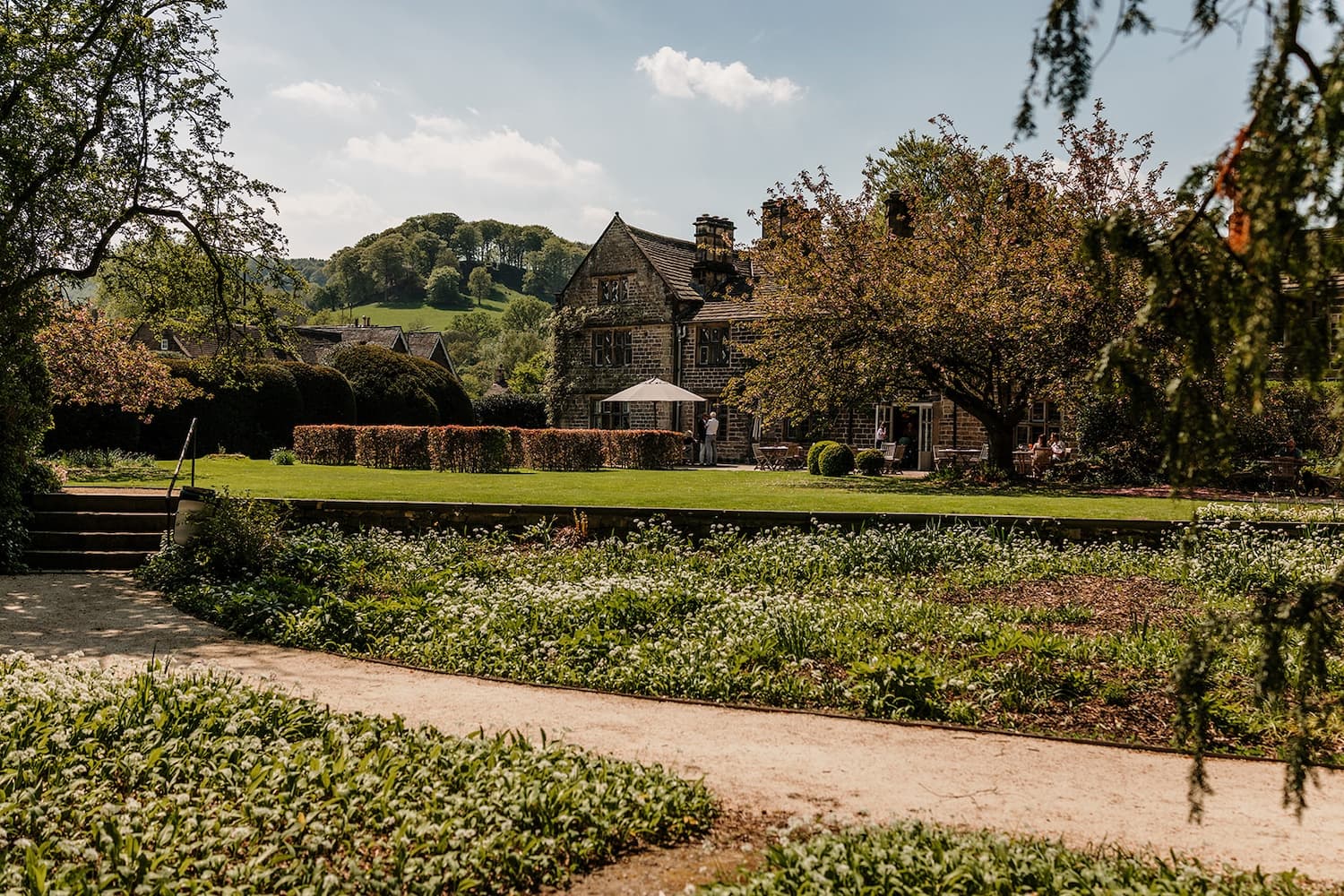 The Peacock at Rowsley — interior and exterior view 9
