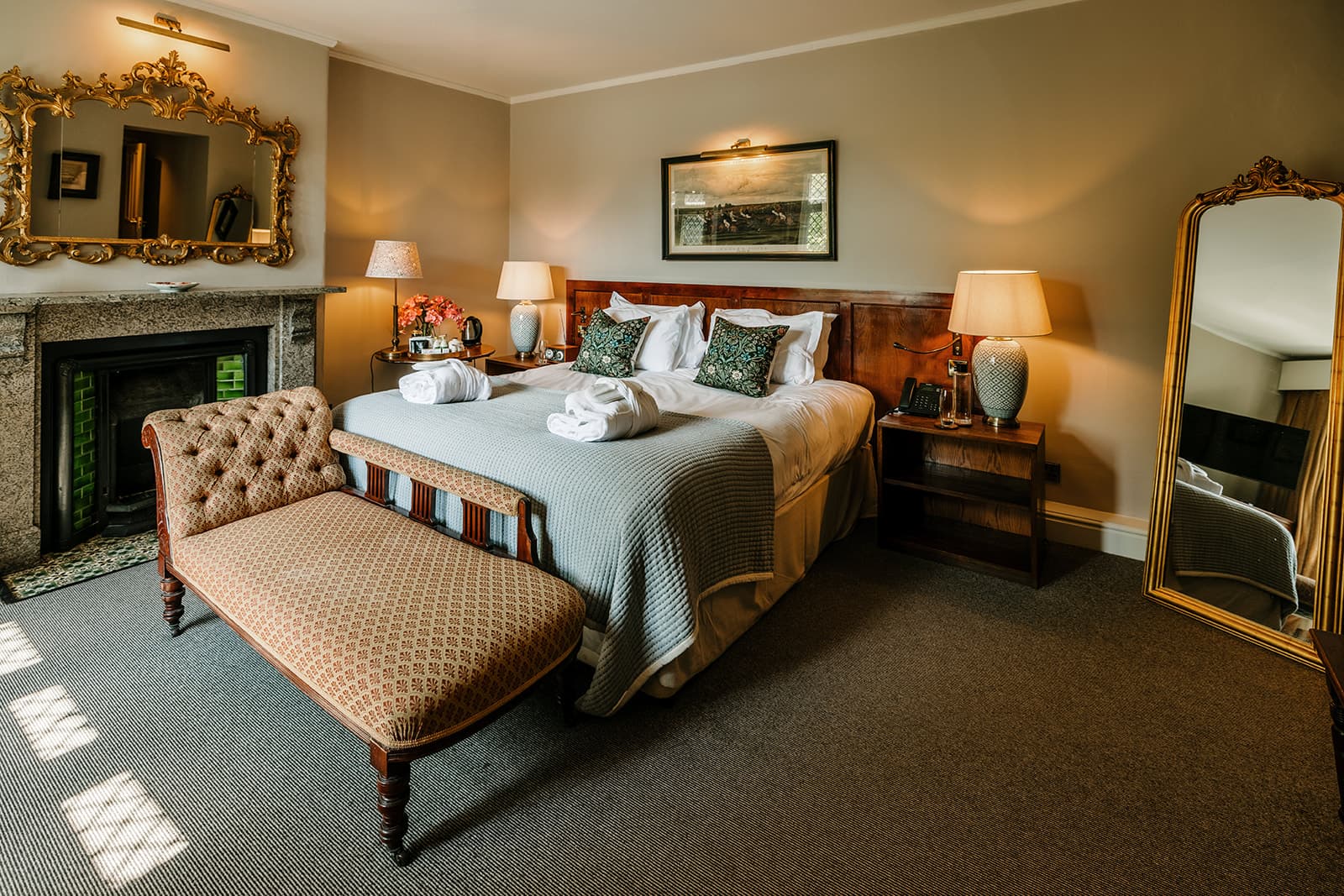 The Peacock at Rowsley — interior and exterior view 8